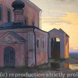 "Conception Church Anna" - Oil on canvas